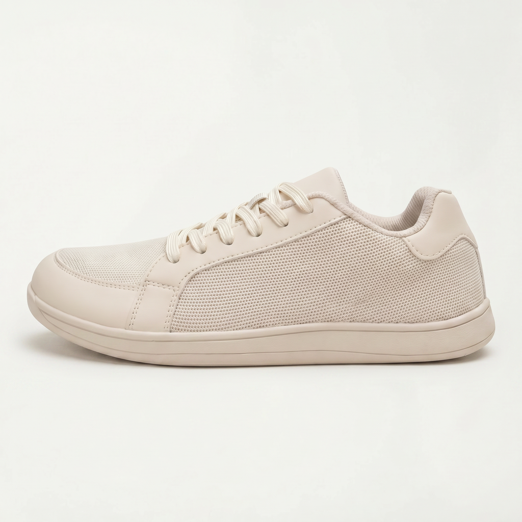 Women’s Breathable Casual Sneakers - Lightweight Lace-Up Shoes