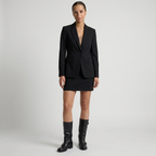 Women’s Buckle Strap Boots -  Block Heel Fit