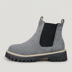 Women’s Chelsea Ankle Boots - Pull-On Lug Sole