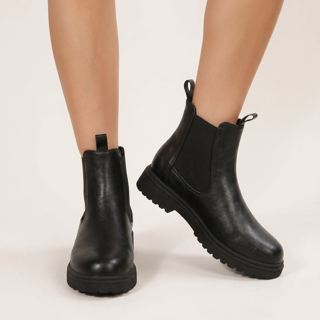 Women’s Chelsea Boots - Classic Pull-On Ankle Fit