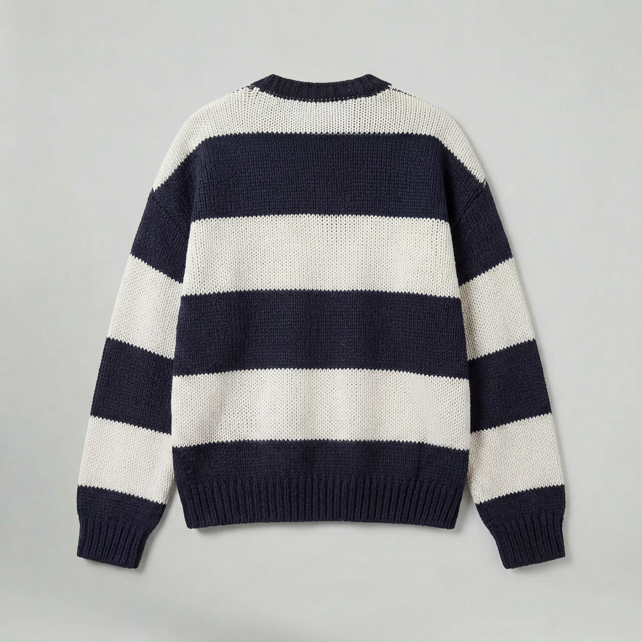 Women’s Knit Chunky Cardigan - Crewneck Relaxed Fit