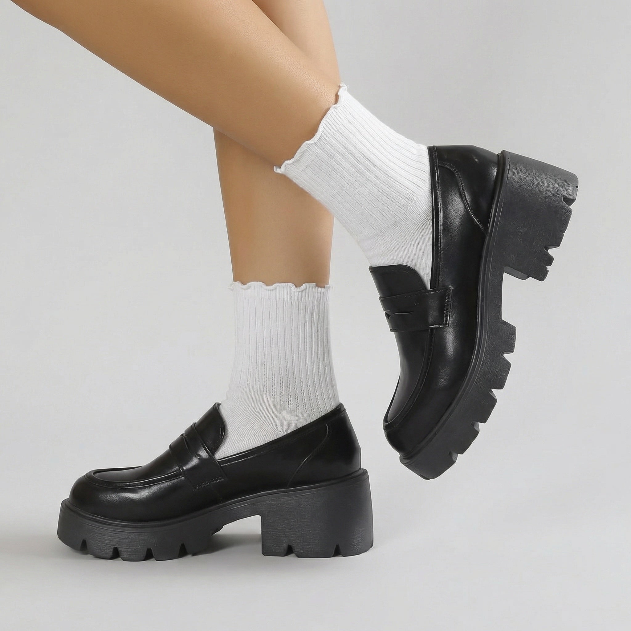 Women’s Chunky Platform Loafers