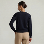 Women’s Crew Neck Sweater - Long Sleeve Regular Fit