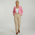 Women’s Cropped Blazer Jacket - Tailored Short Fit Smart Blazer