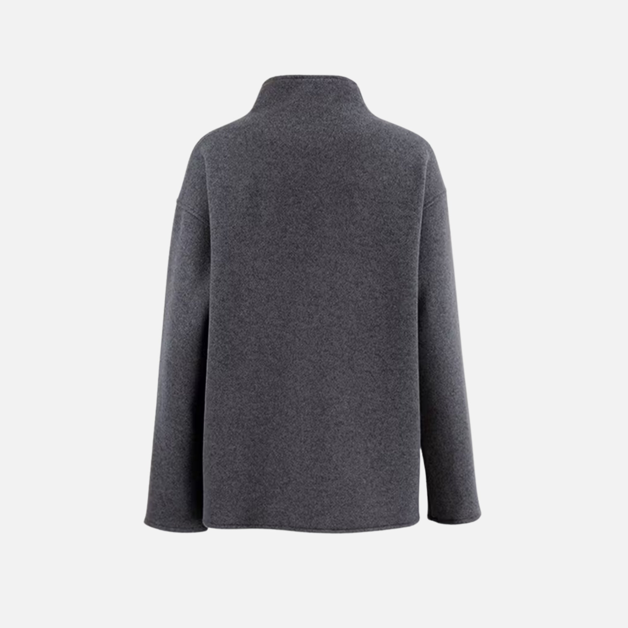 Women's - Double-Breasted Short Coat