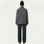 Women's - Double-Breasted Short Coat