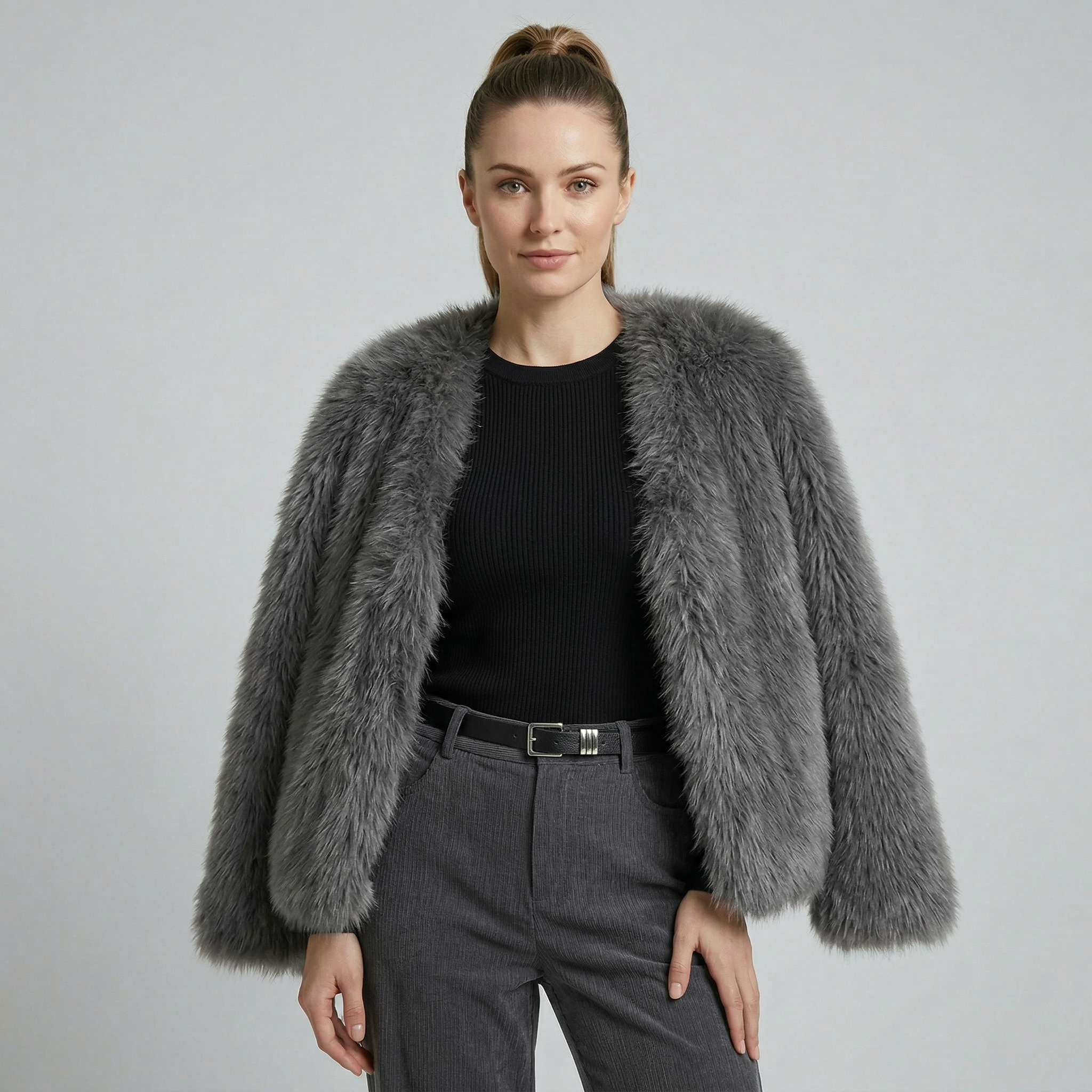 Women's Faux Fur Winter Coat