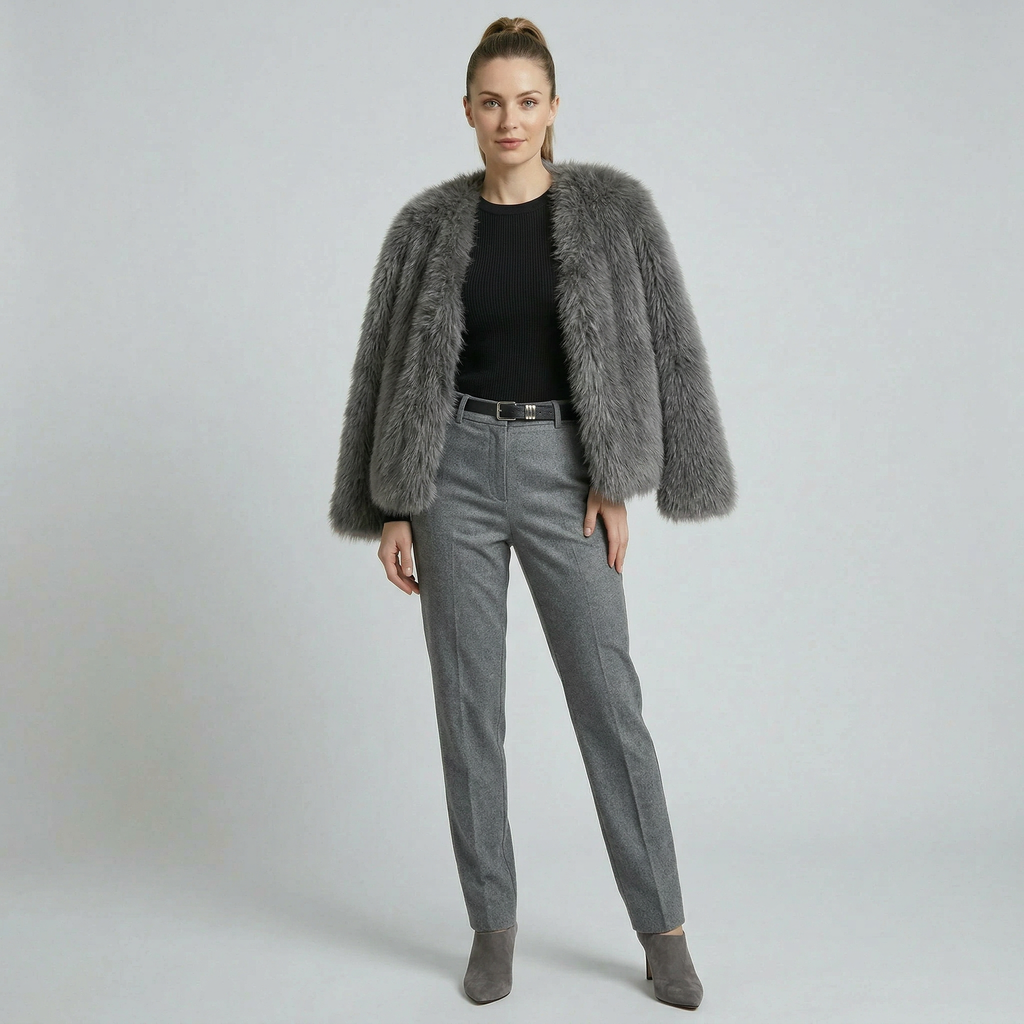 Women's Faux Fur Winter Coat