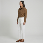 Women’s Suede Jacket - Zip Front Short Fit