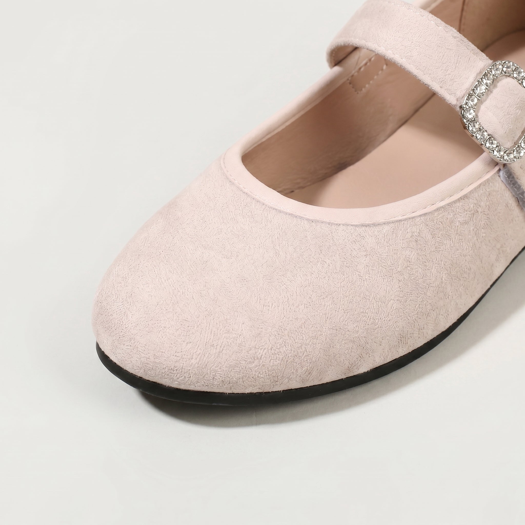 Women’s Casual Flat Shoes - Buckle Strap Comfort Fit