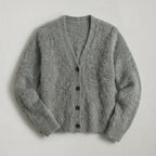 Women’s Fleece Cardigan - Soft Knit Button-Up Relaxed Fit