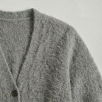 Women’s Fleece Cardigan - Soft Knit Button-Up Relaxed Fit
