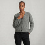 Women’s Fleece Cardigan - Soft Knit Button-Up Relaxed Fit