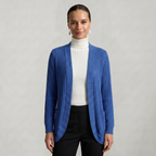 Women’s Front Open Cardigan - Long Sleeve Loose Fit