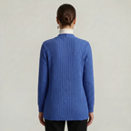 Women’s Front Open Cardigan - Long Sleeve Loose Fit