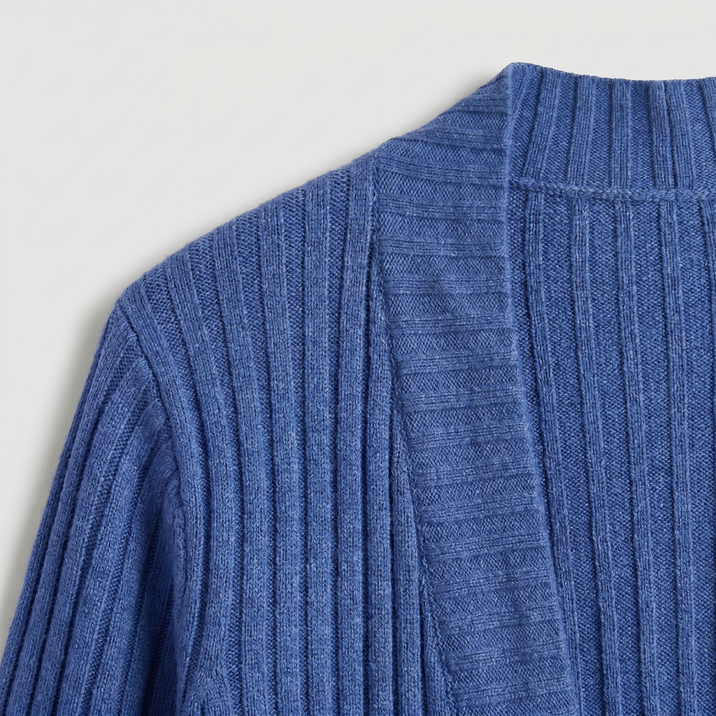 Women’s Front Open Cardigan - Long Sleeve Loose Fit