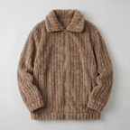 Women’s Full Zip Teddy Jacket - Long Sleeve Regular Fit