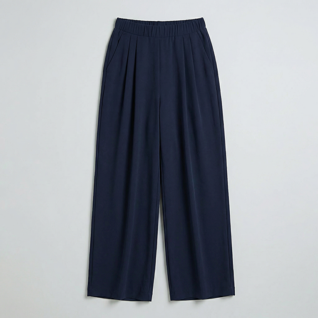 Women's High Waisted Wide Leg Trousers