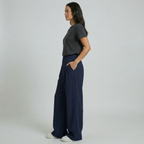 Women's High Waisted Wide Leg Trousers