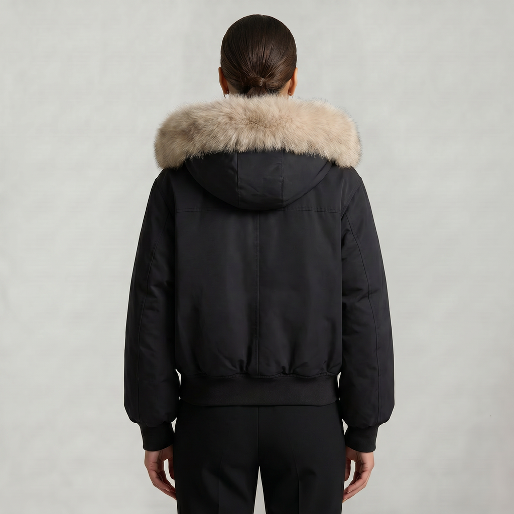 Women’s Hooded Jacket - Zip Front Regular Fit