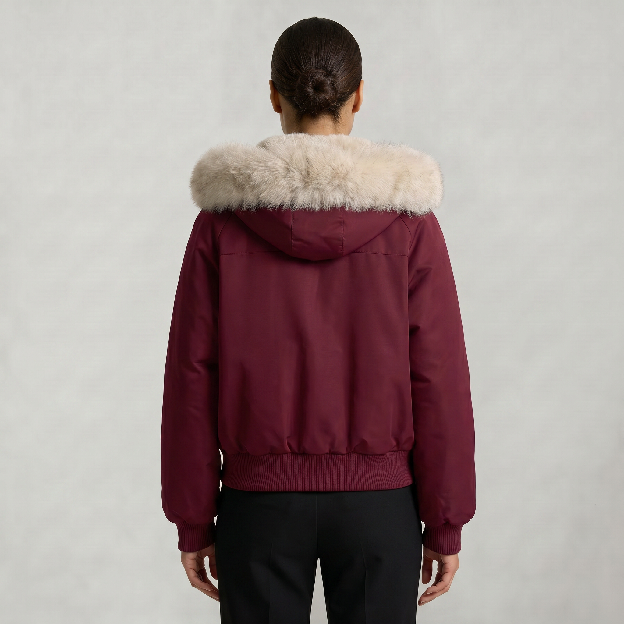 Women’s Hooded Jacket - Zip Front Regular Fit