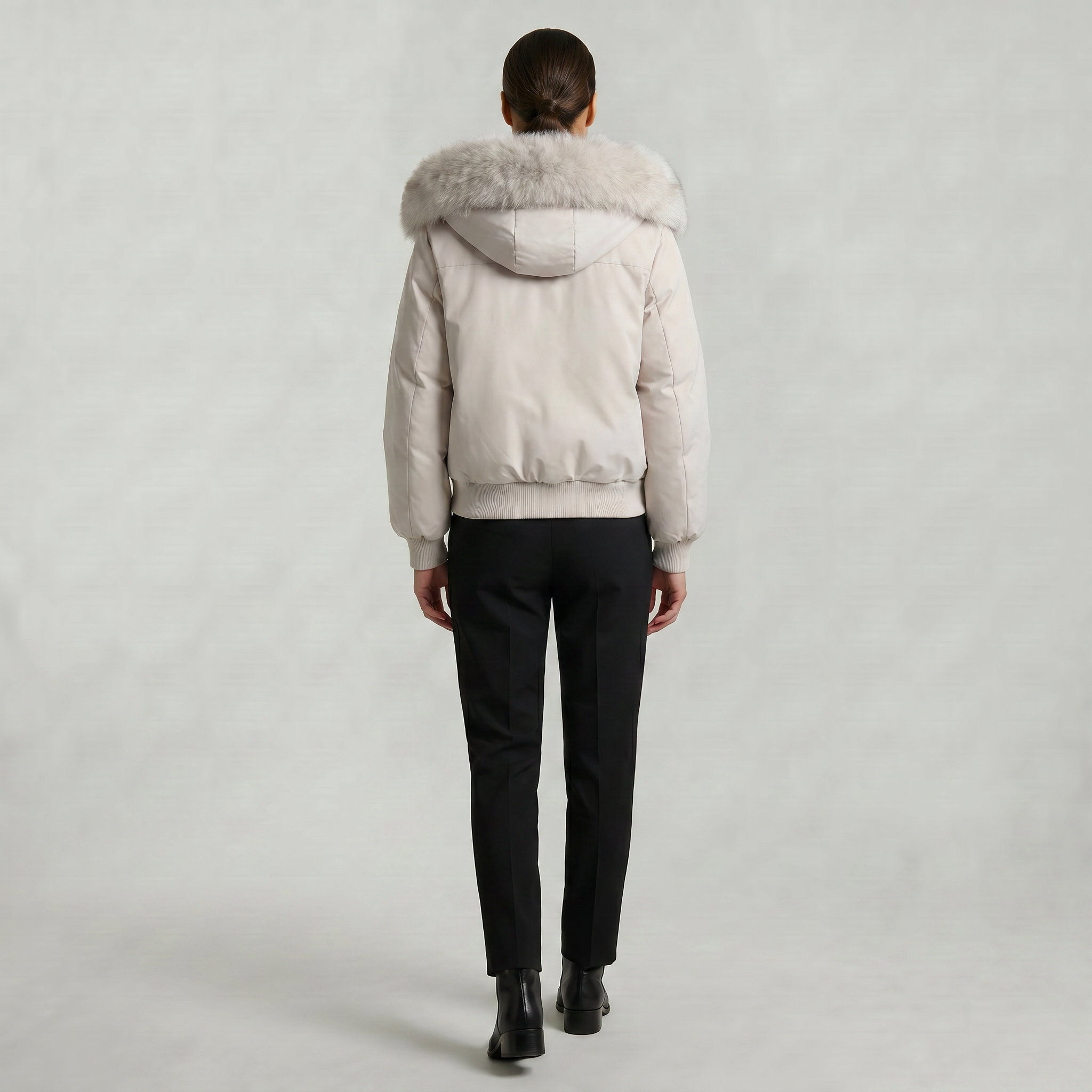Women’s Hooded Jacket - Zip Front Regular Fit