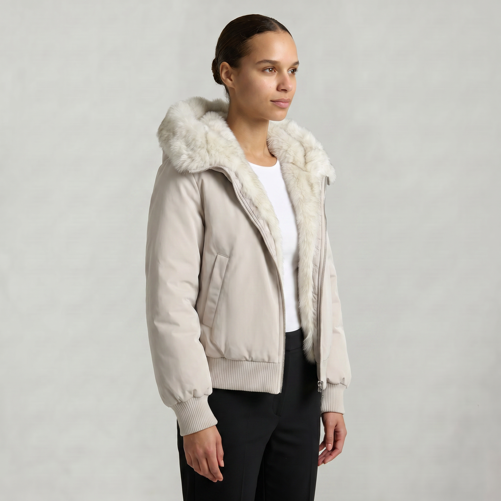 Women’s Hooded Jacket - Zip Front Regular Fit