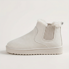 Women’s Winter Ankle Boots - Insulated Slip-On Comfort Fit