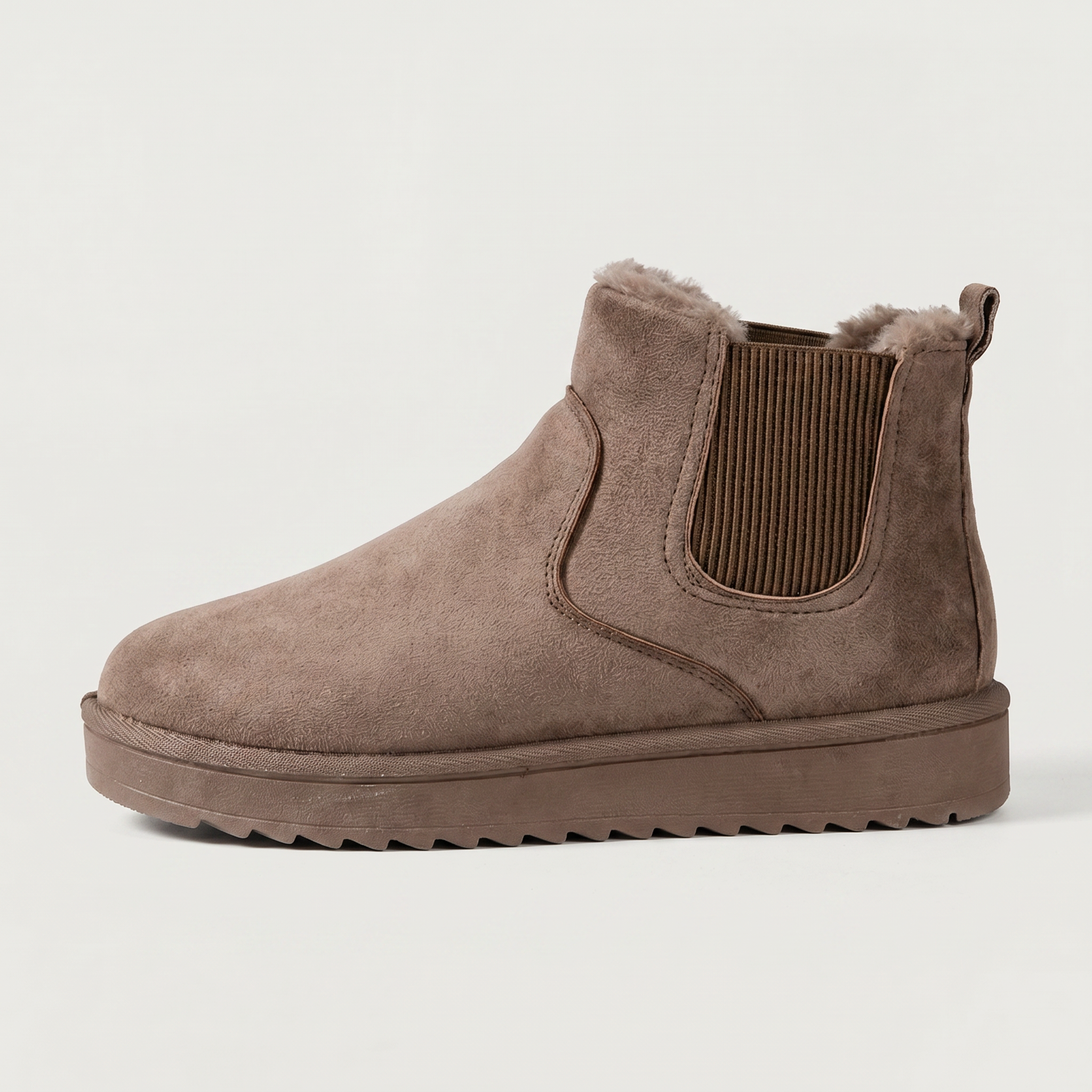 Women’s Winter Ankle Boots - Insulated Slip-On Comfort Fit