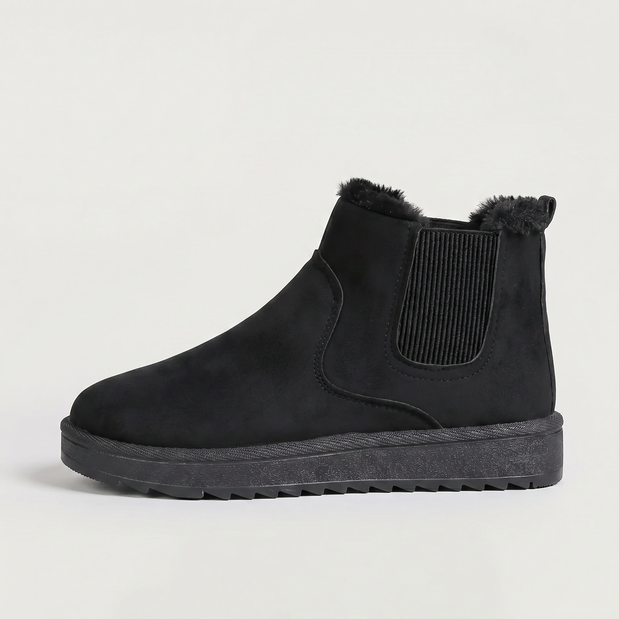 Women’s Winter Ankle Boots - Insulated Slip-On Comfort Fit