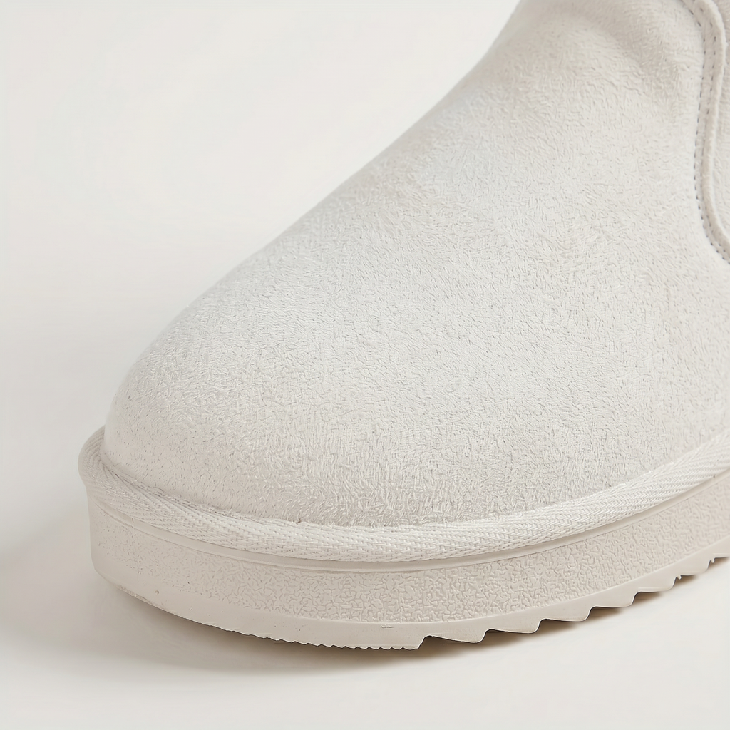 Women’s Winter Ankle Boots - Insulated Slip-On Comfort Fit