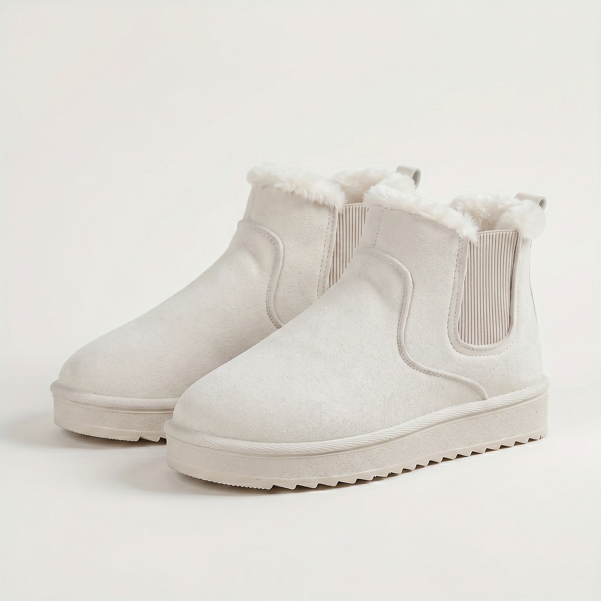 Women’s Winter Ankle Boots - Insulated Slip-On Comfort Fit