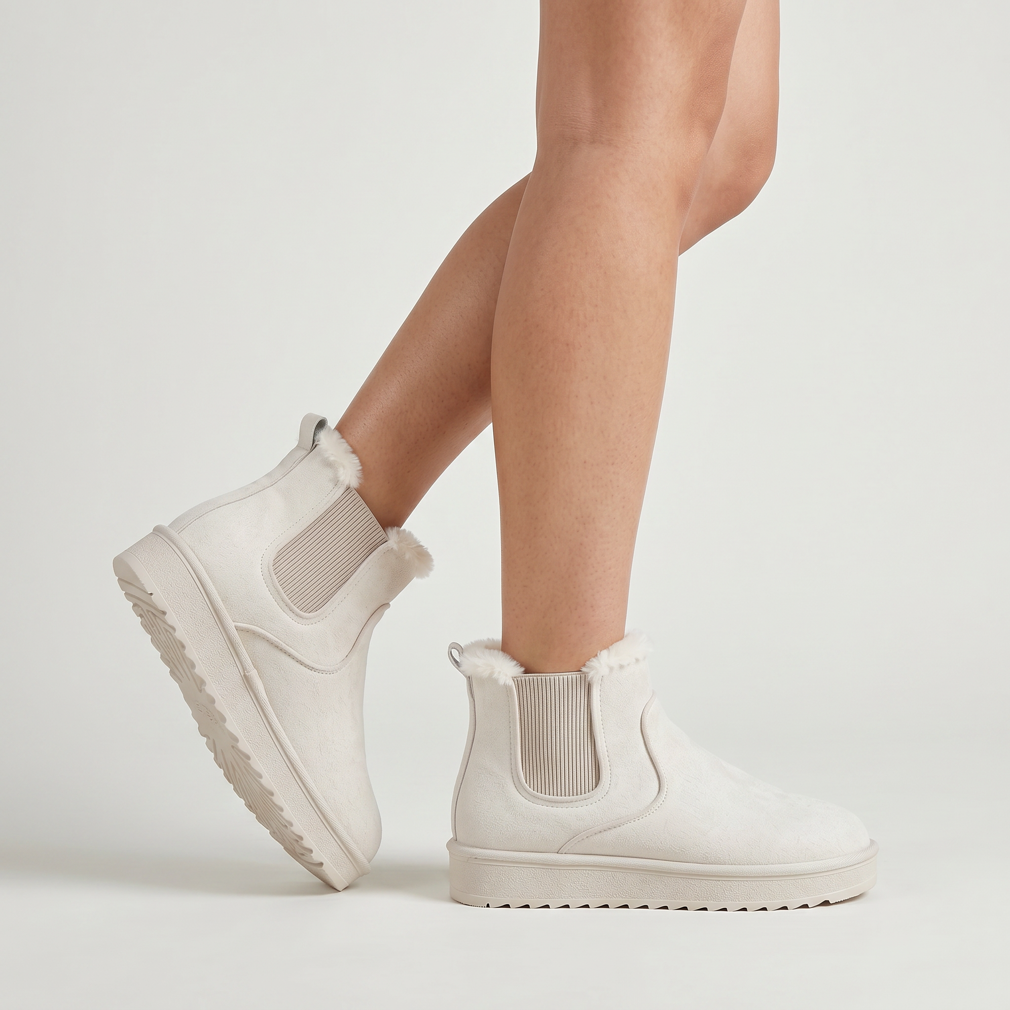 Women’s Winter Ankle Boots - Insulated Slip-On Comfort Fit