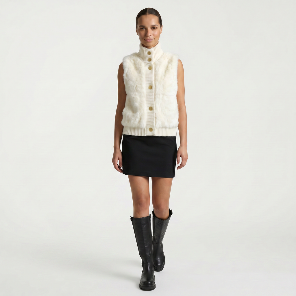 Women’s Knee High Boots - Back Zip Lug Sole Fit