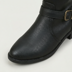 Women's Knee-High Leather Boots – Tall Riding Style Boots