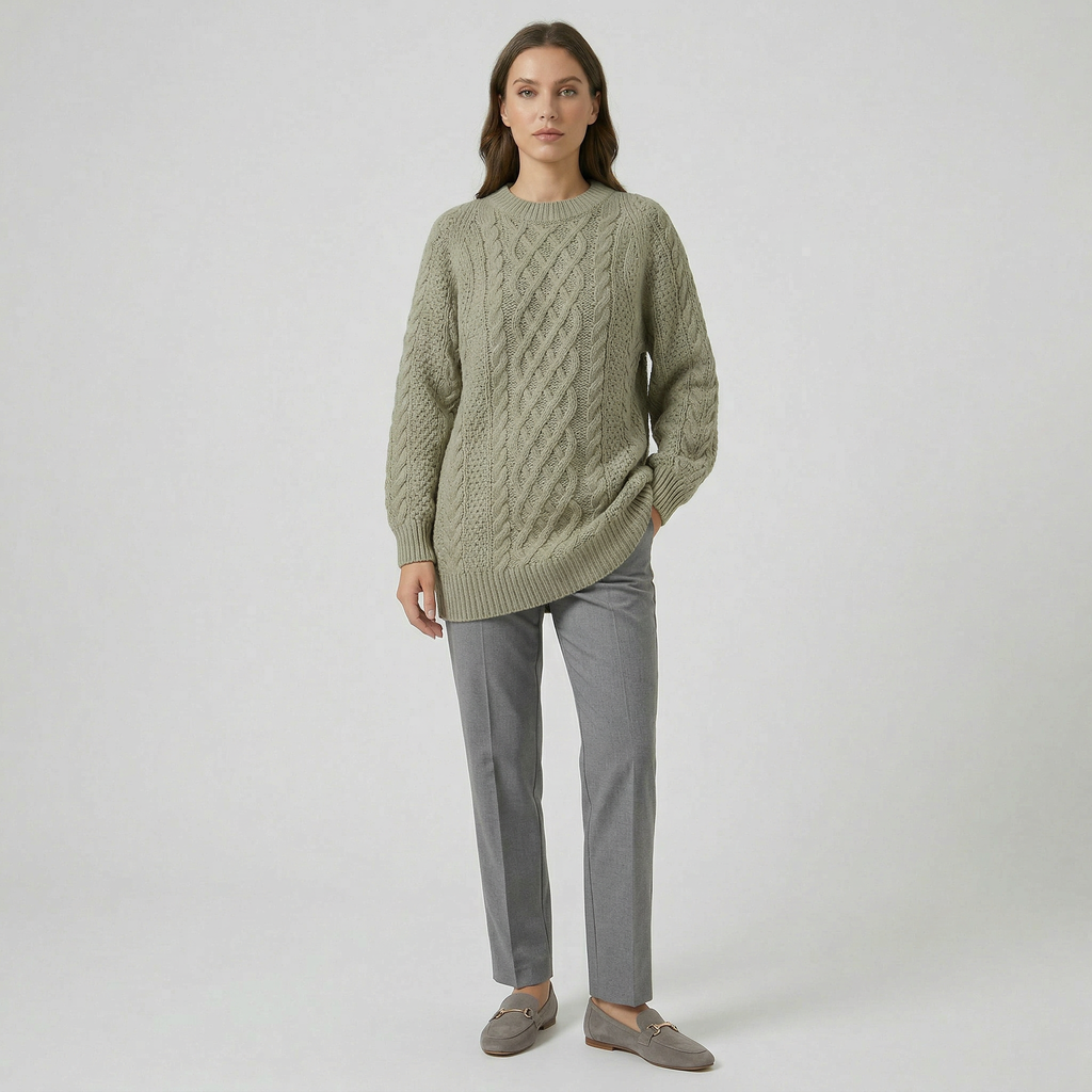 Women’s Winter Knit Oversized Sweater