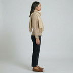 Women’s Soft Knit Scarf - Fringed Long Fit