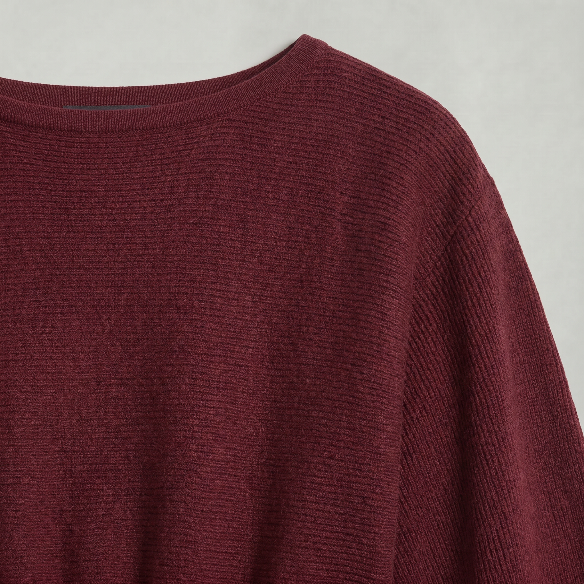 Women’s Knit Sweater Dress - Lantern Sleeve Waist Cinched Fit