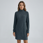 Women’s Knitted Turtleneck Dress