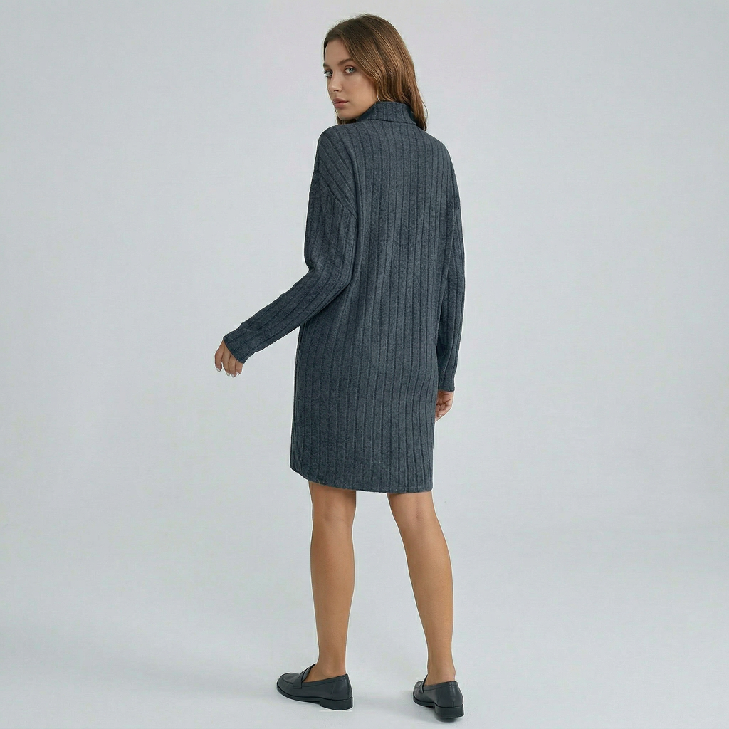 Women’s Knitted Turtleneck Dress