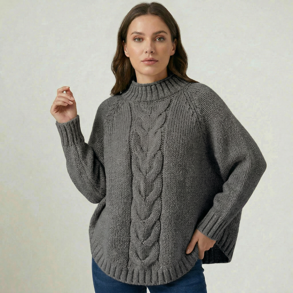 Women’s Knitted Turtleneck Winter Sweater