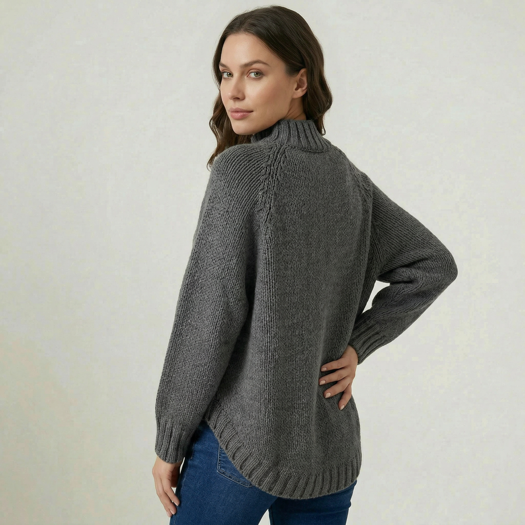 Women’s Knitted Turtleneck Winter Sweater