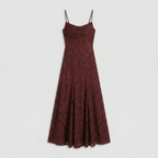 Women's Long lace Wedding Guest Maxi Dress