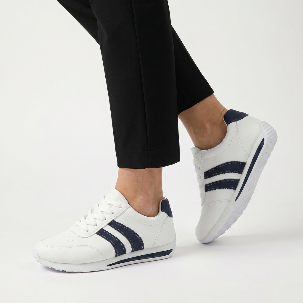 Women’s Lightweight Sport Shoes - Breathable Lace-Up Sneakers