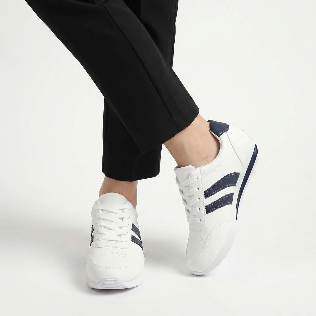 Women’s Lightweight Sport Shoes - Breathable Lace-Up Sneakers