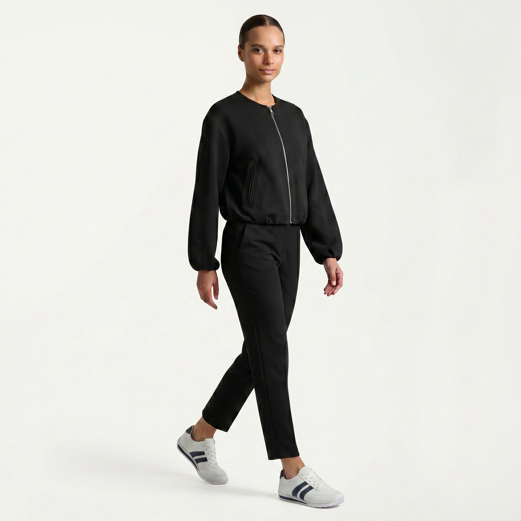 Women’s Lightweight Sport Shoes - Breathable Lace-Up Sneakers