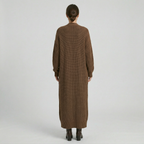 Women's Knit Long Winter Cardigan Toe Length