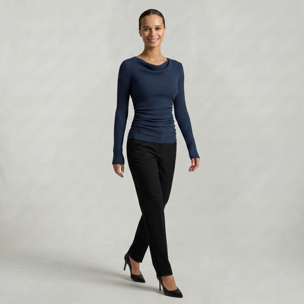 Women’s Slim Fit Long Sleeve Sweater