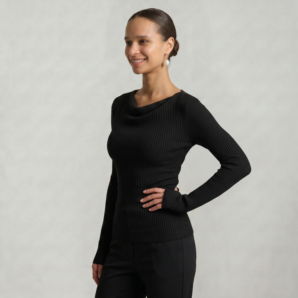 Women’s Slim Fit Long Sleeve Sweater