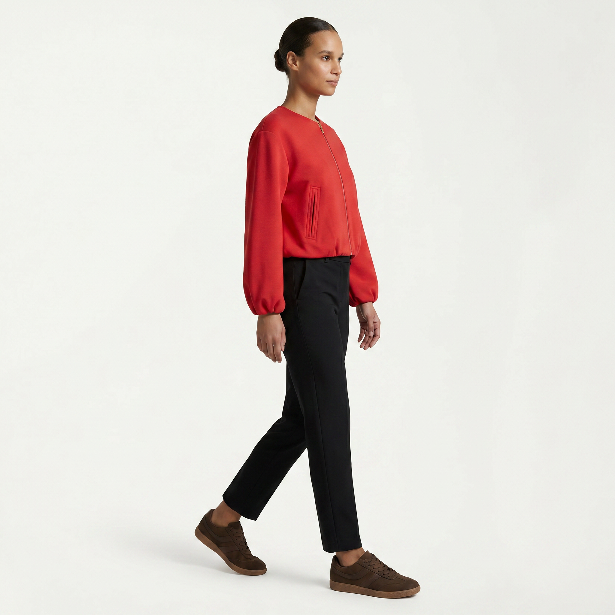 Women’s Casual Sport Shoes - Low-Top Lace-Up Sneakers